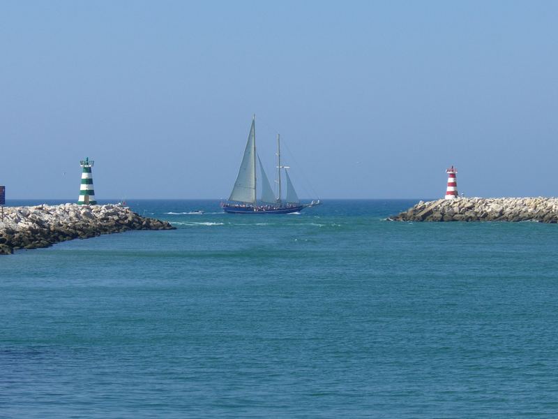 Segeln vor der Algarve