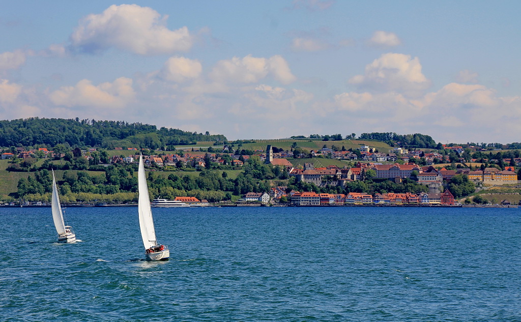 Segeln vor Meersburg