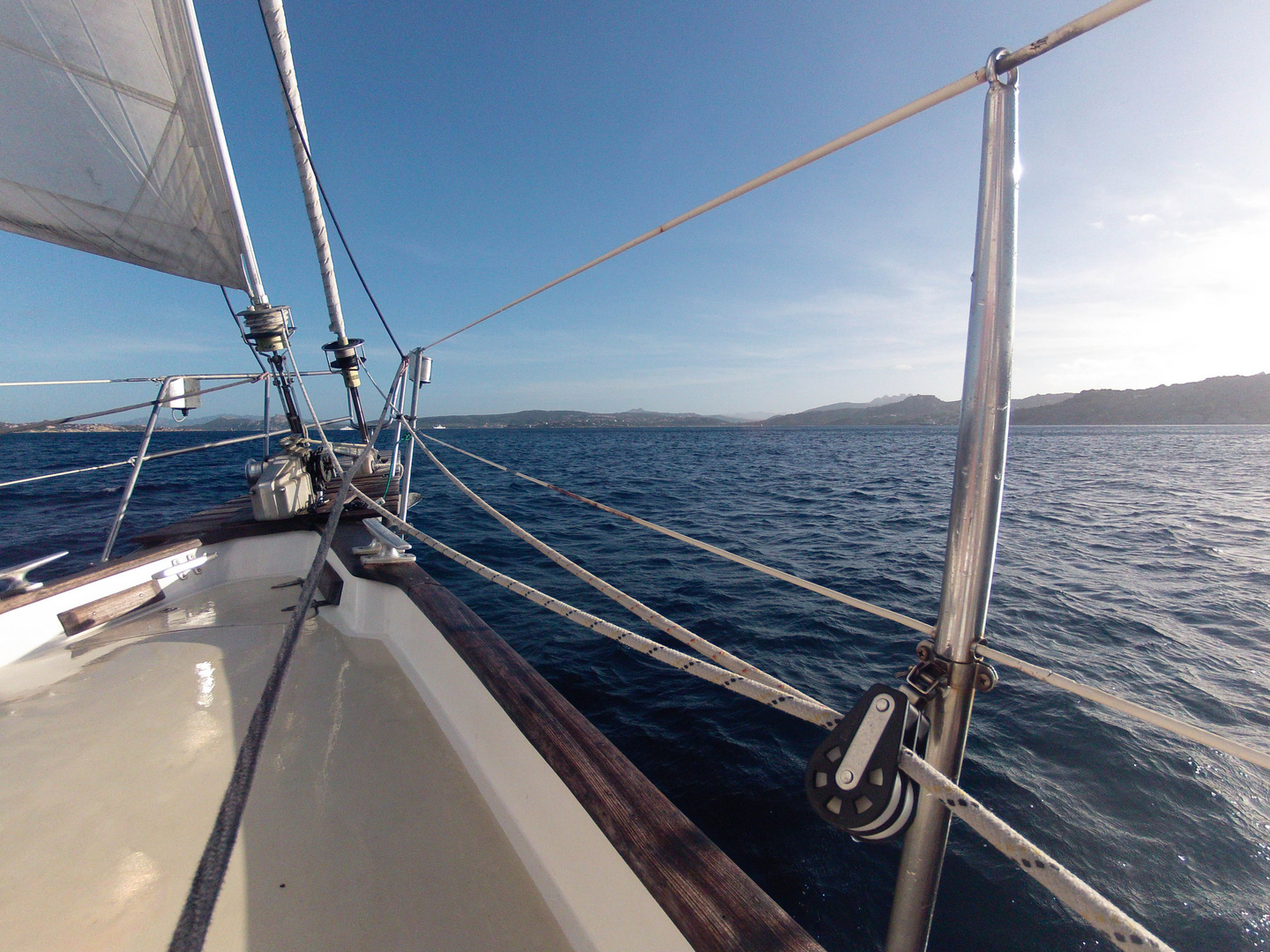 Segeln vor Sardinien