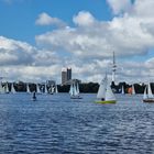 Segelregatta auf der Alster Hamburg