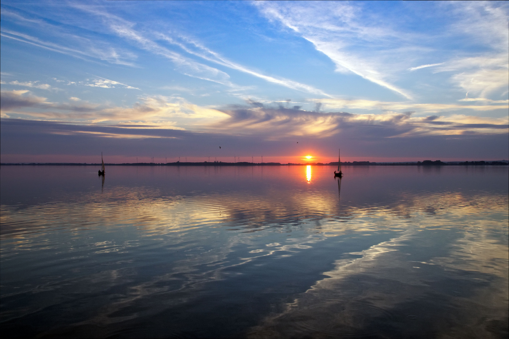 Segelromantik auf dem Dümmer-See !