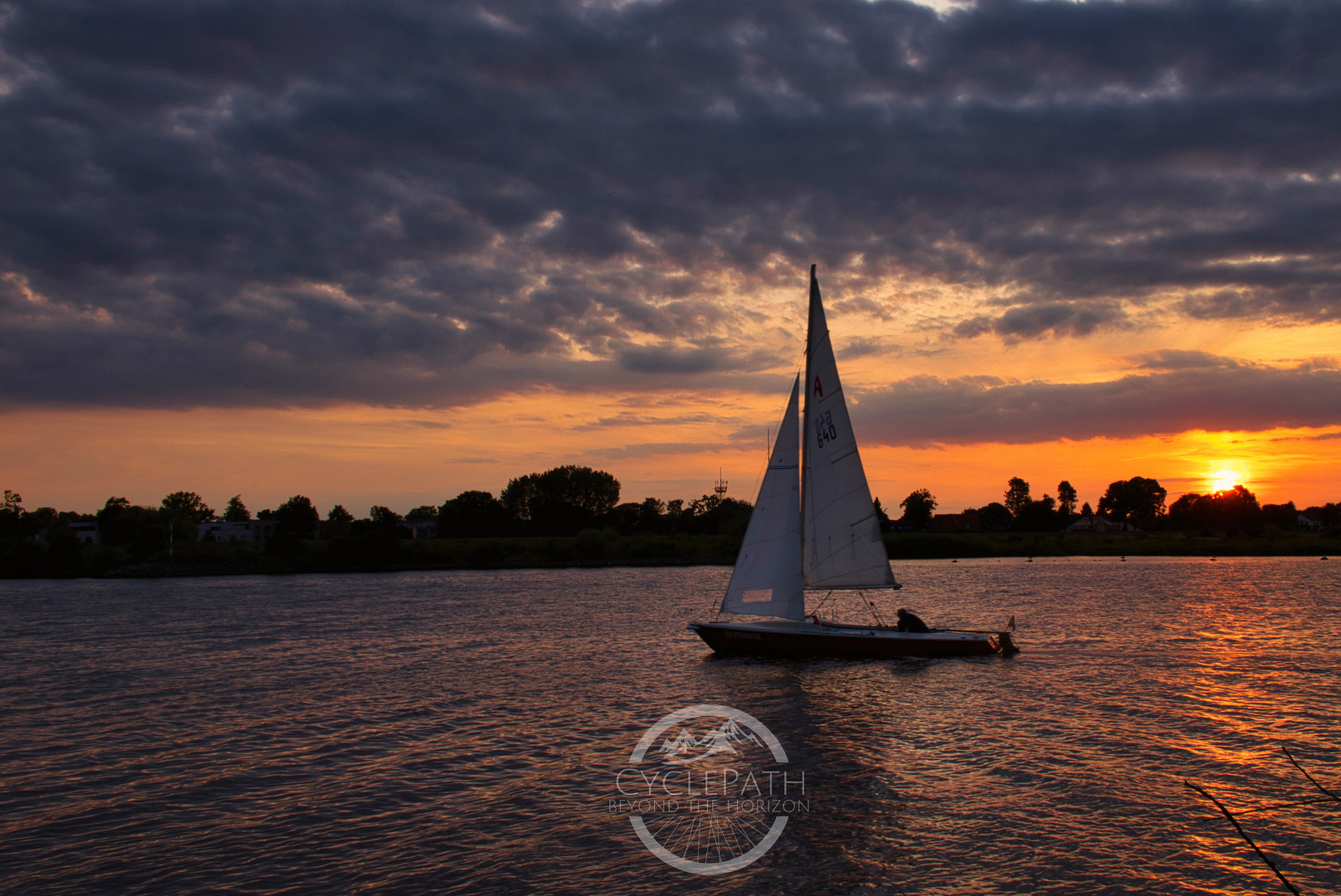 Segelromantik auf der Weser