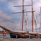 Segelschiff "Albatros" im Eckernförder Hafen
