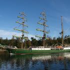 Segelschiff ALEXANDER VON HUMBOLDT auf dem Nord-Ostsee-Kanal