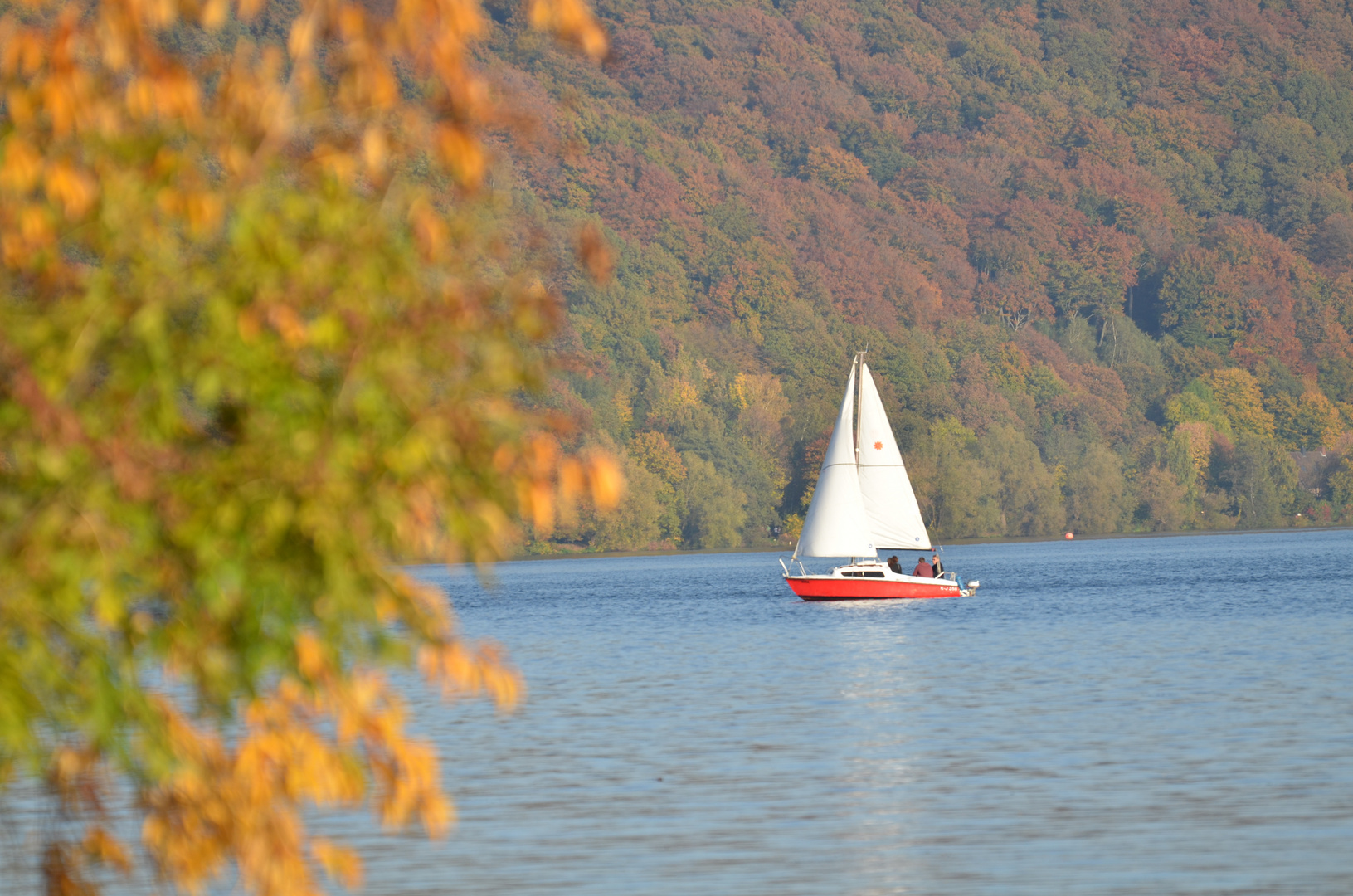 Segelschiff am Baldeneysee