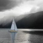 Segelschiff am Brienzersee!