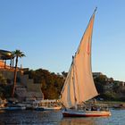 Segelschiff am Nil.