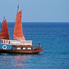 Segelschiff auf dem Mittelmeer ..