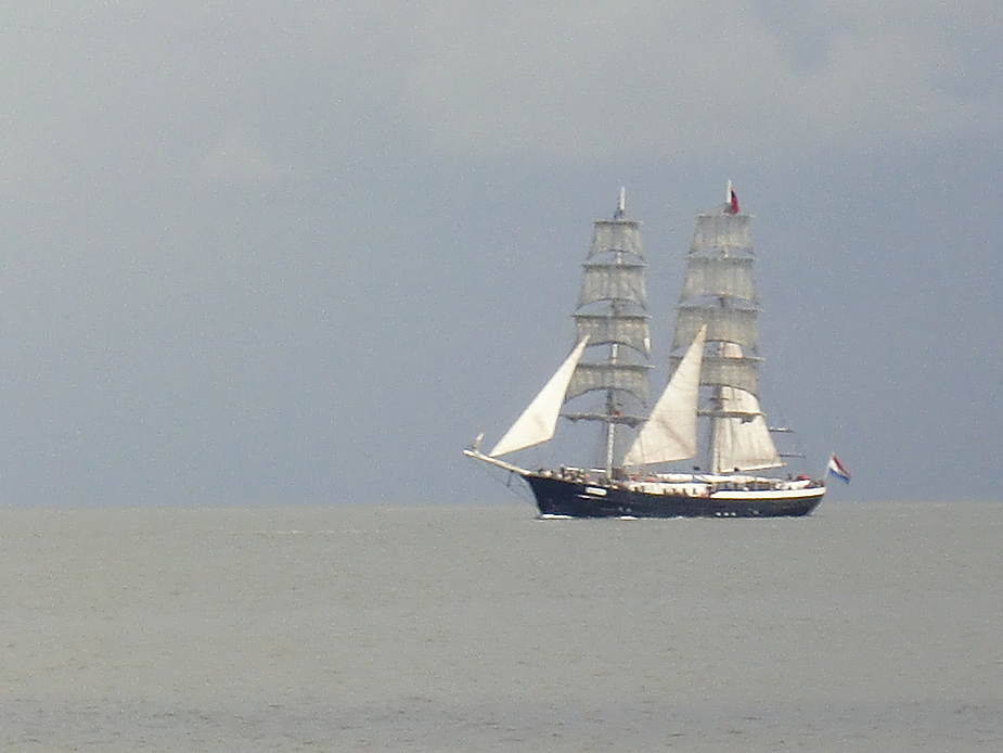 Segelschiff bei Cuxhaven