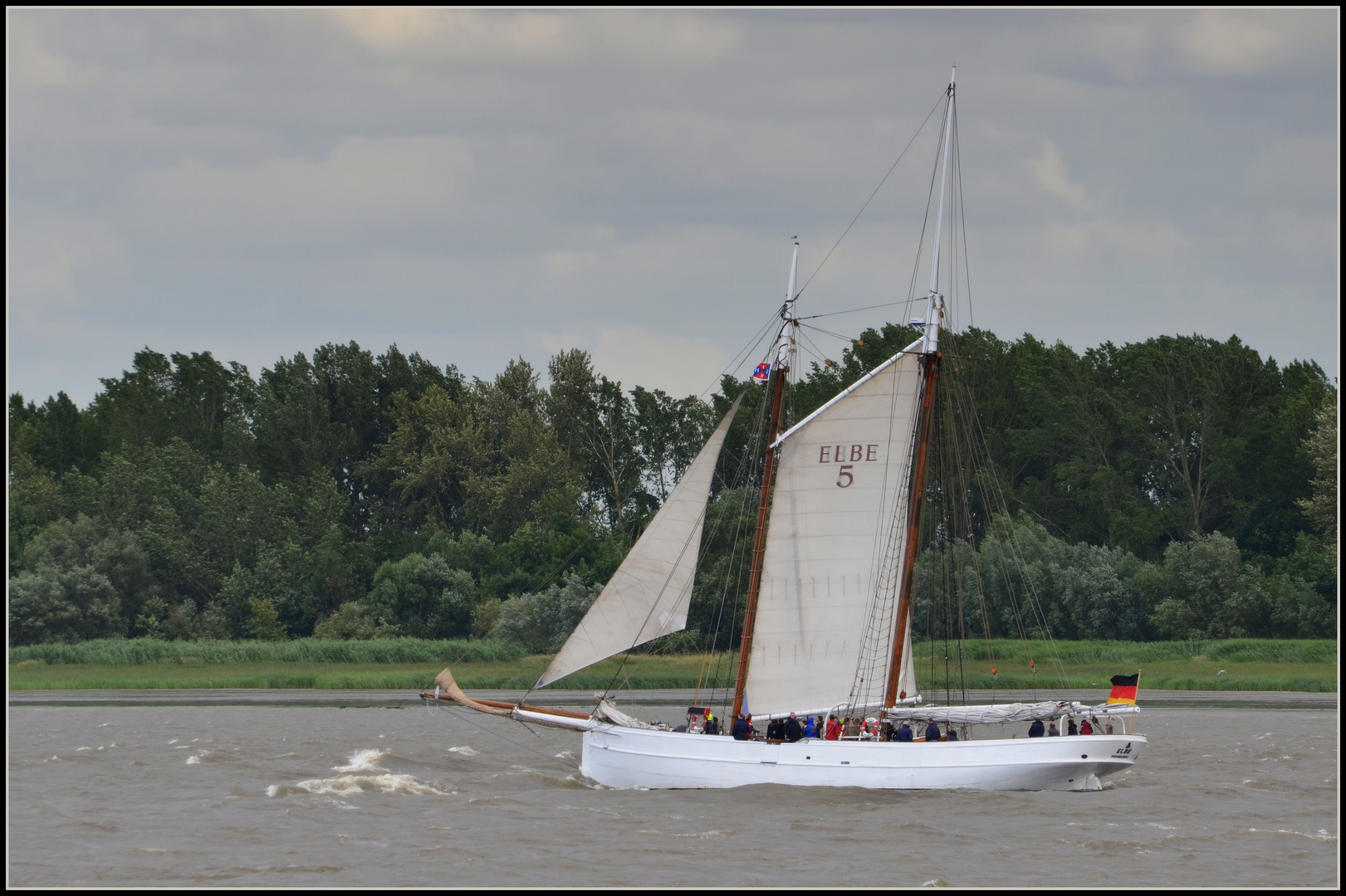 Segelschiff Elbe 5