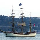 Segelschiff Europa in Lisboa ( Lissabon Portugal )