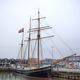 Segelschiff im Haven von Hvide Sande