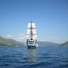 Segelschiff im Ionischen Meer