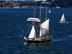 Segelschiff im Kieler Hafen