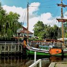 Segelschiff im Museumshafen Carolinensiel