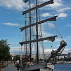 Segelschiff in Antwerpen