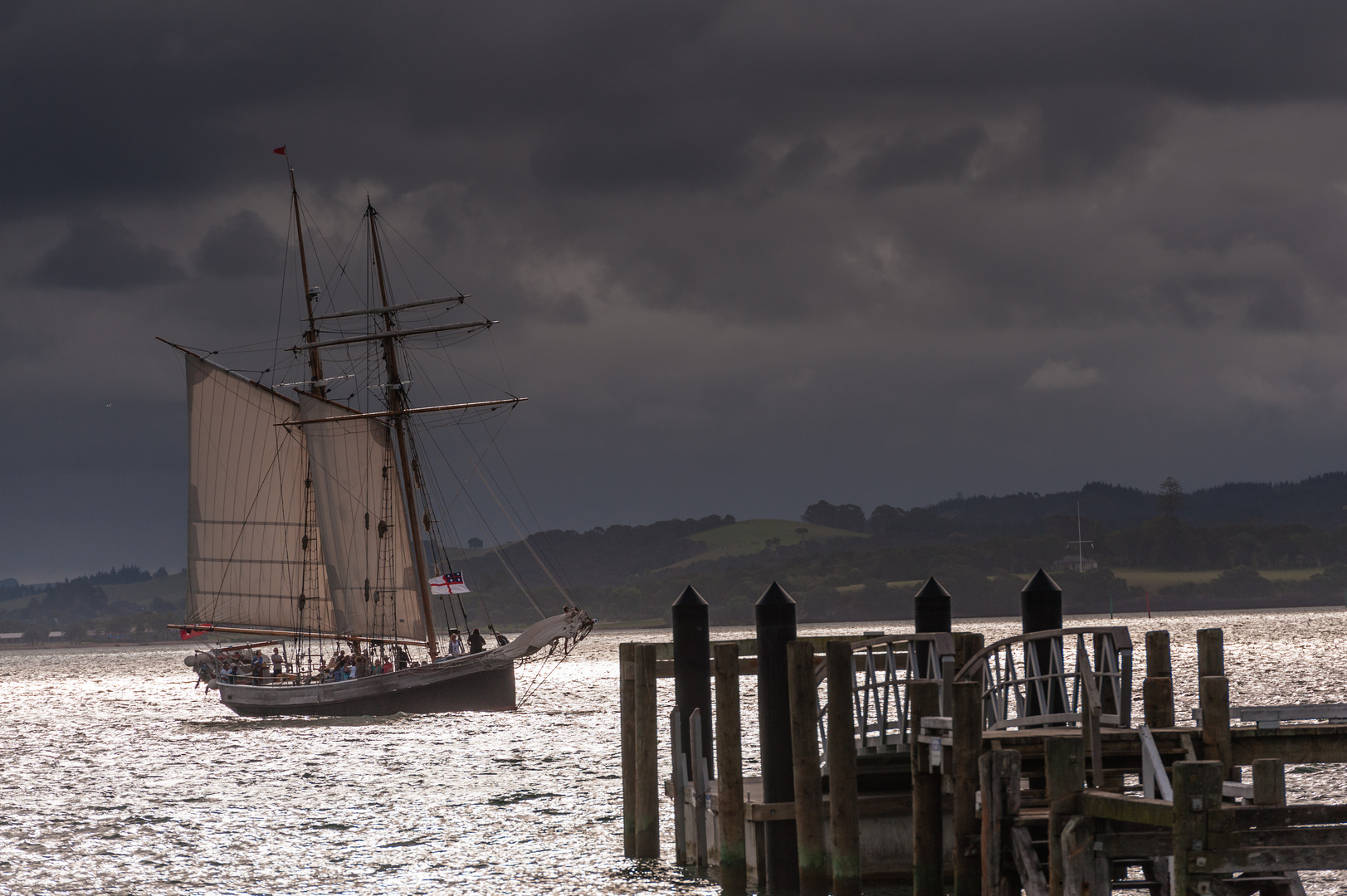 Segelschiff in der Bay of Islands