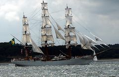 Segelschiff in Laboe