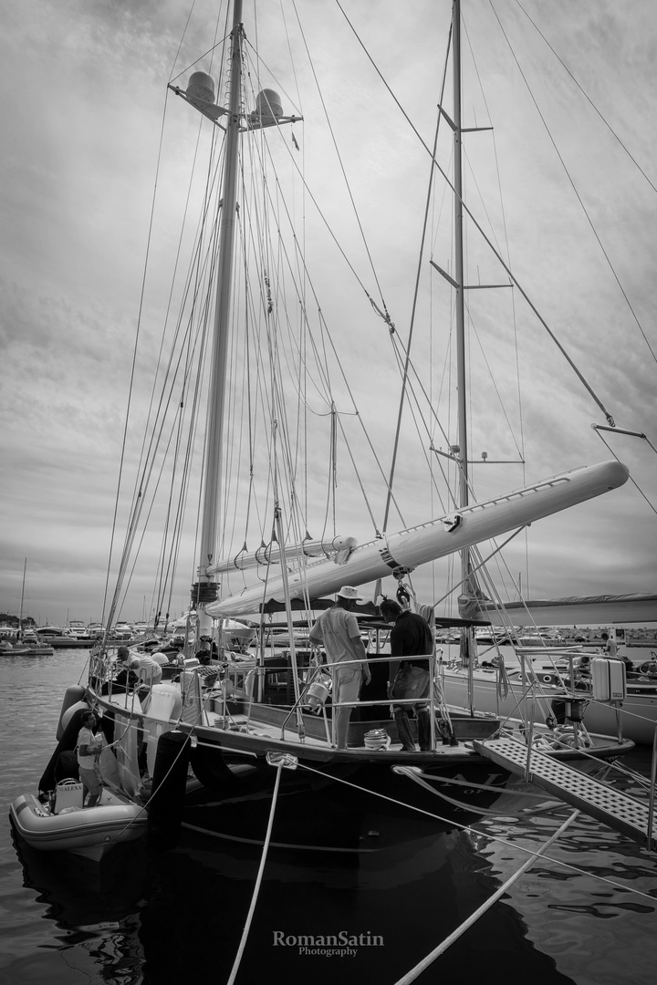 Segelschiff in Mallorca