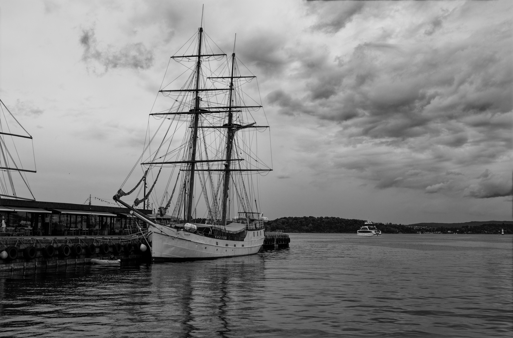 Segelschiff in Norwegen
