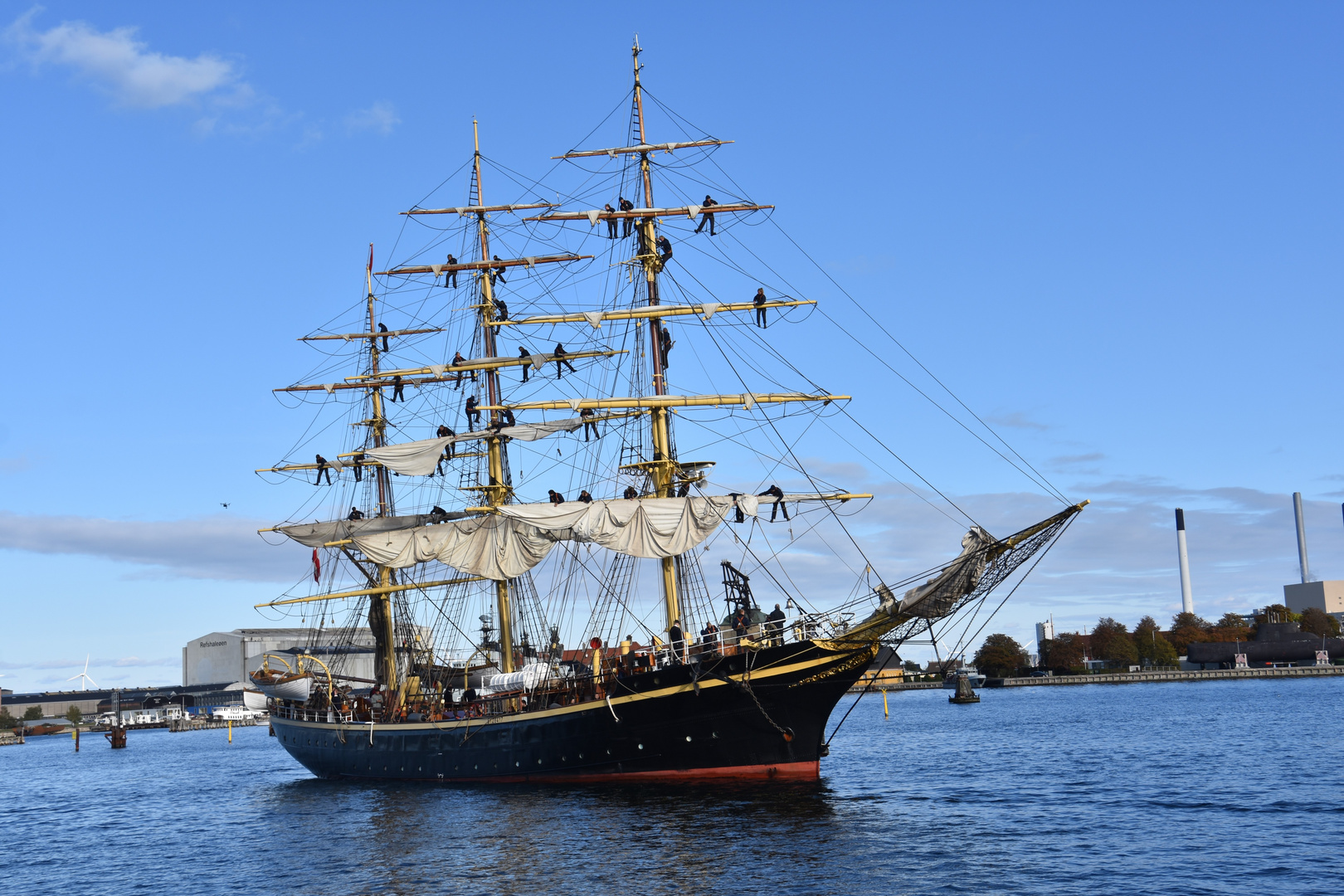 Segelschiff Kopenhagen