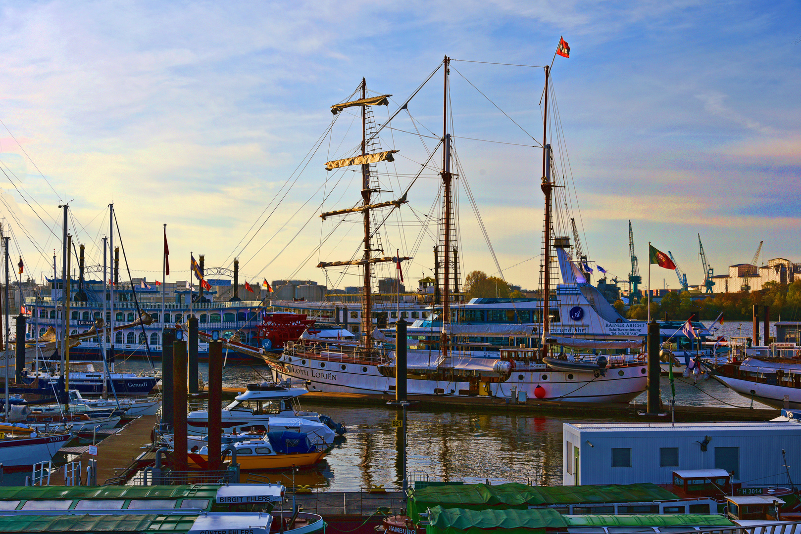 Segelschiff Loth Lorien Hamburg 