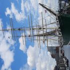 Segelschiff mit Elbphilharmonie !