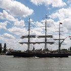 Segelschiff Stad Amsterdam auf der Seine