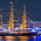 Segelschiff „Stad Amsterdam“ in Hamburg