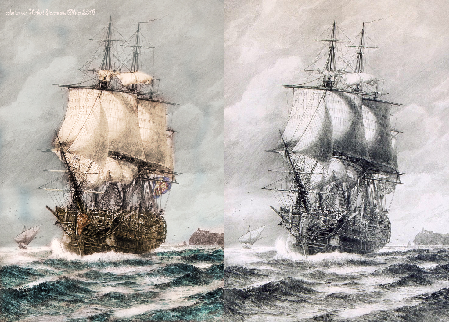 segelschiff-unter segel-santisima-coloriert