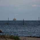 Segelschiff vor der Küste Dänemarks