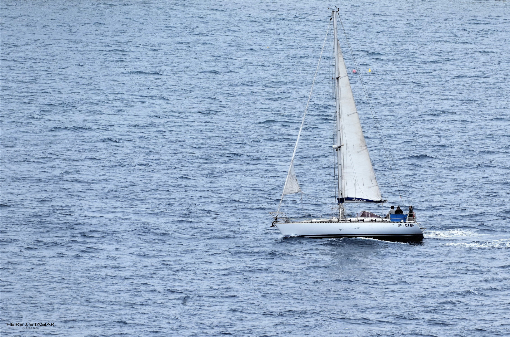 Segelschiff vor Genua