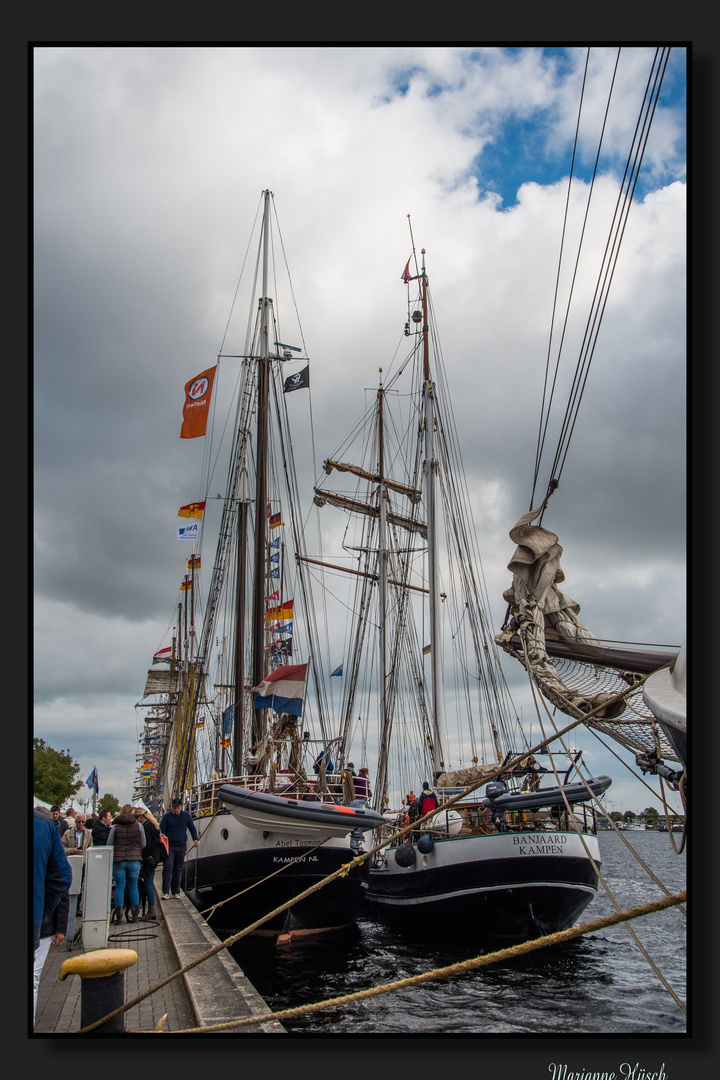 Segelschiffe in Wilhelmshaven