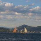 Segelschiffe vor Saint Tropez