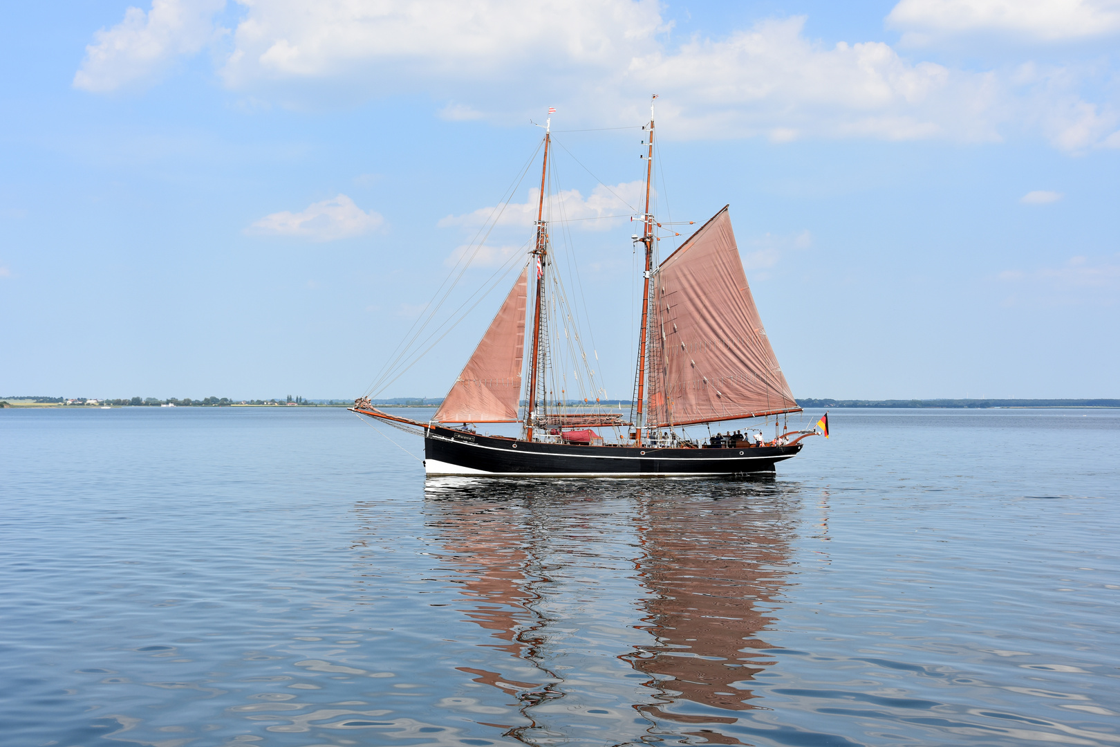 Segelschiffromantik vor der Insel Poel