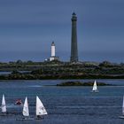 Segelschule vor den Phares de l’Île Vierge