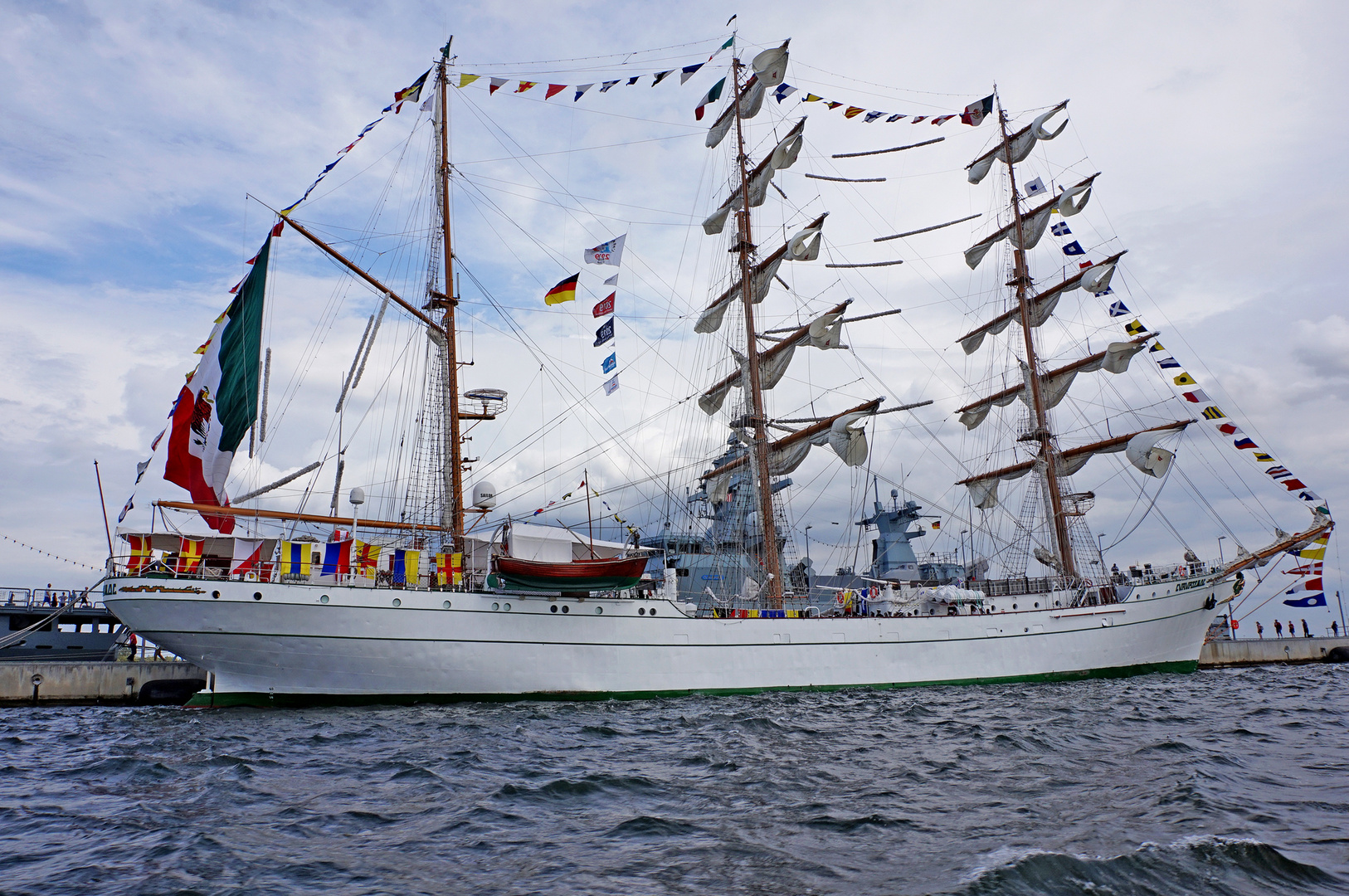 Segelschulschiff Cuauhtemoc 