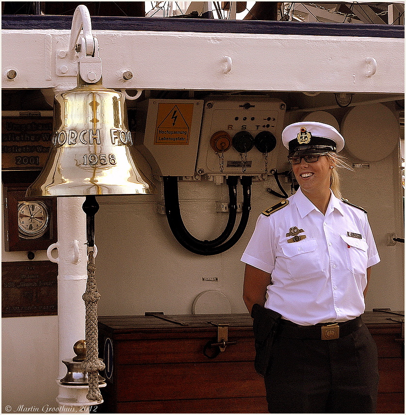 Segelschulschiff Gorch Fock - die Schiffsglocke