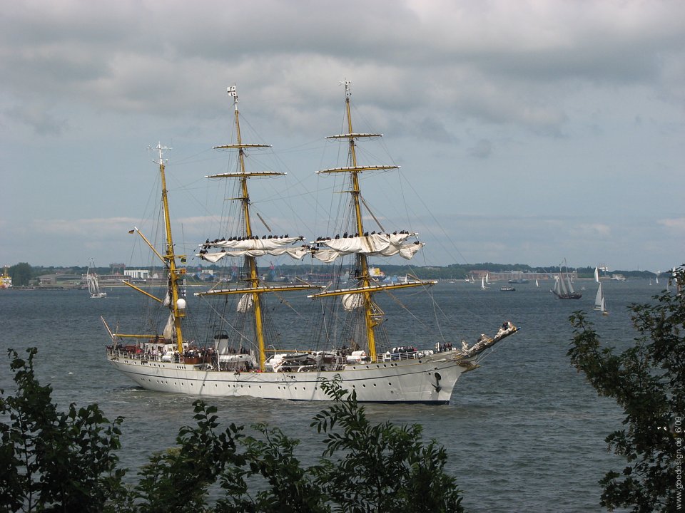 Segelschulschiff "Gorch Fock", Kieler Woche 2009