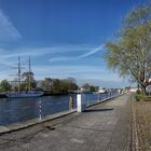 Segelschulschiff "Greif" in Greifswald-Wieck