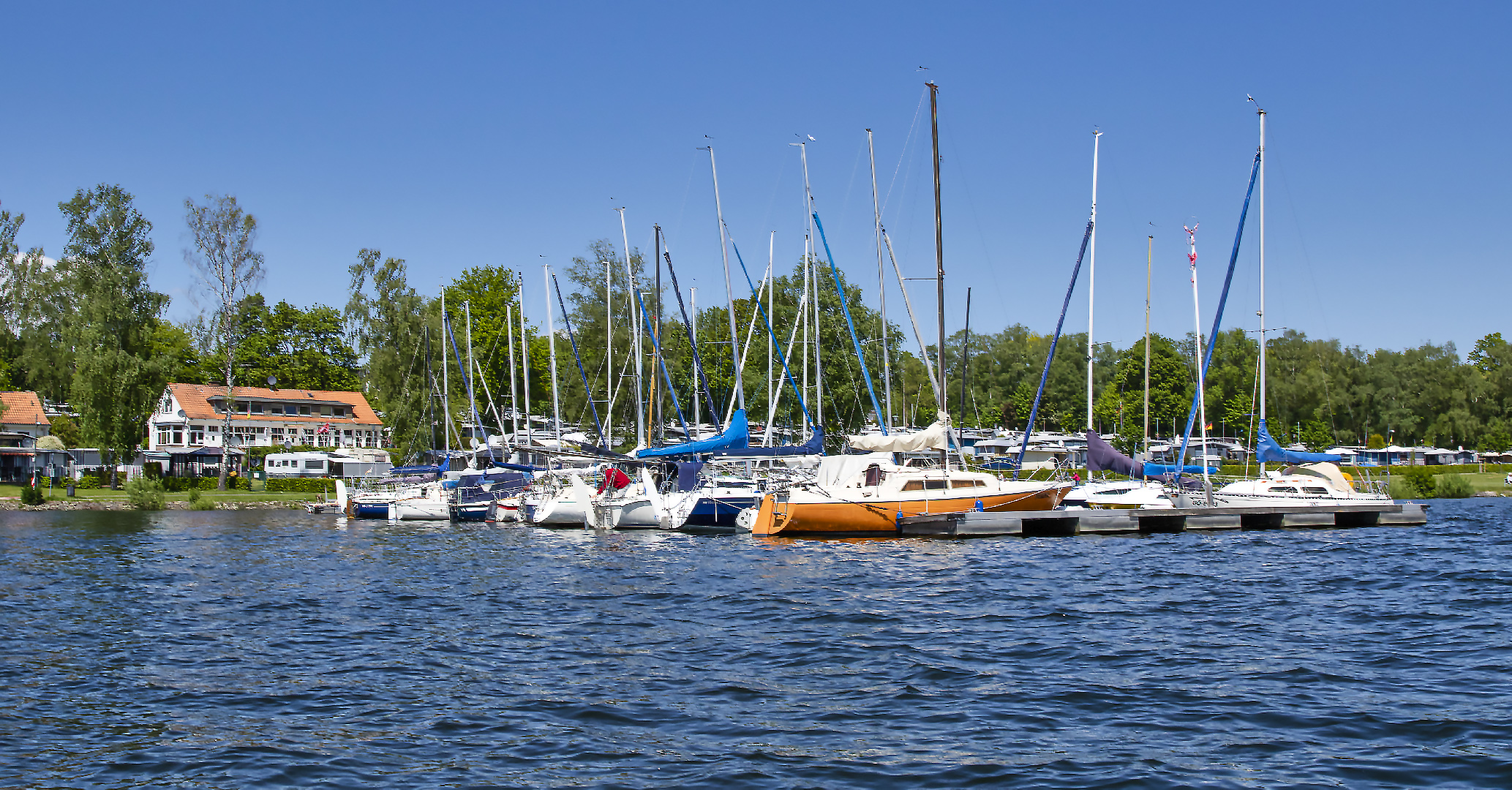 Segelsport auf dem Möhnesee