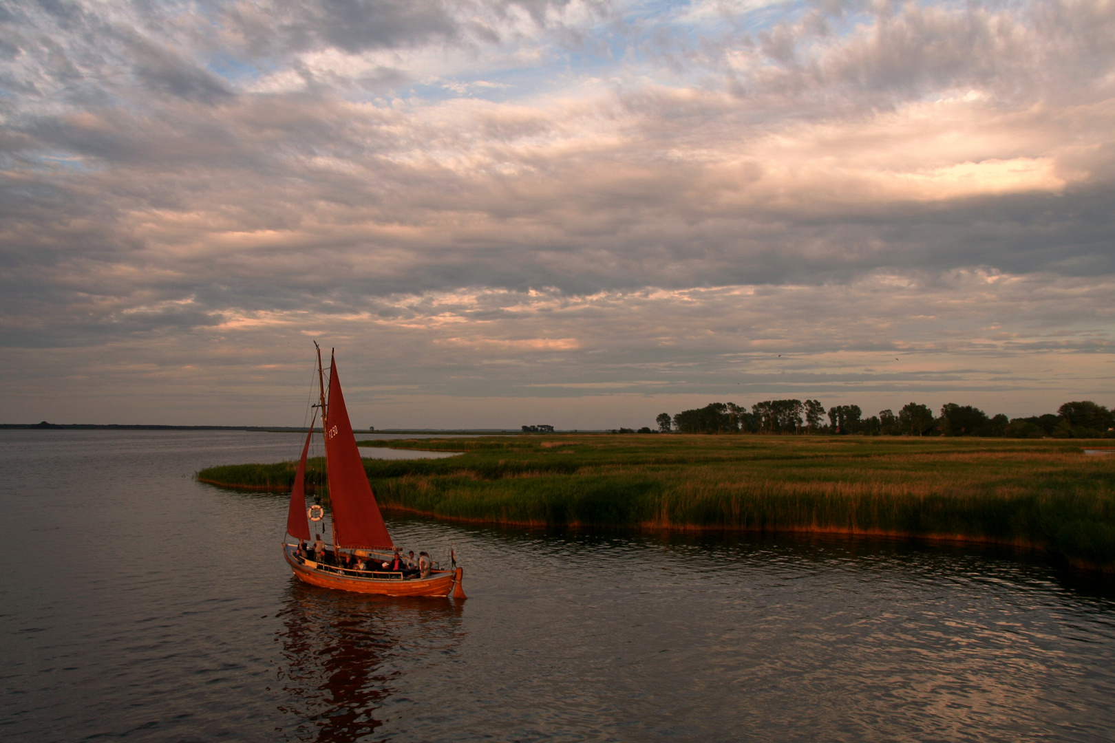 Segeltörn am Abend (Tabbi)