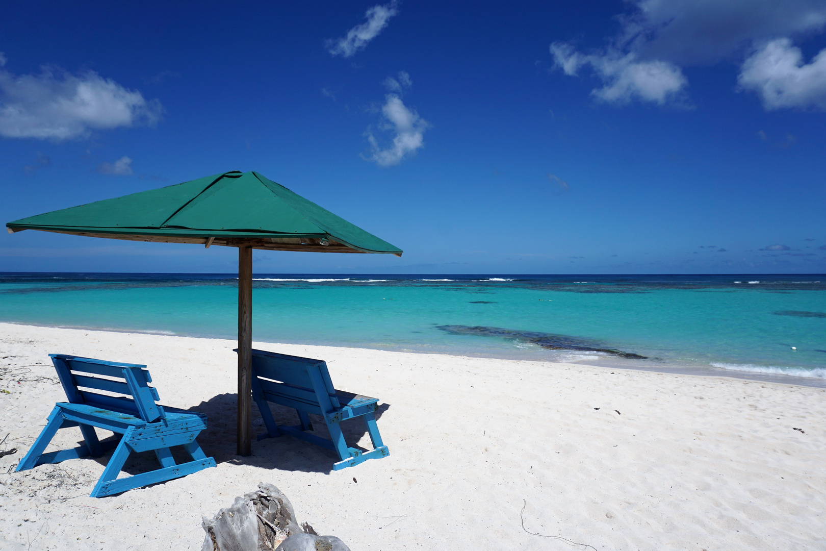 Segeltörn Karibik, British Virgin Island, Riff v.Anegada