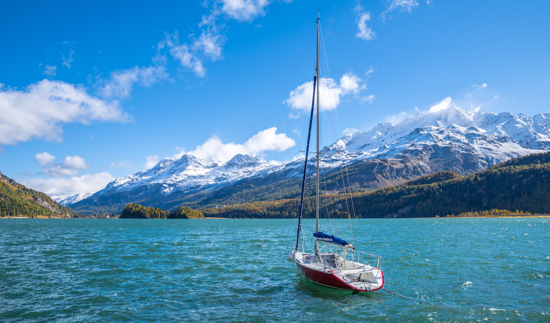 Segelwetter am Silsersee