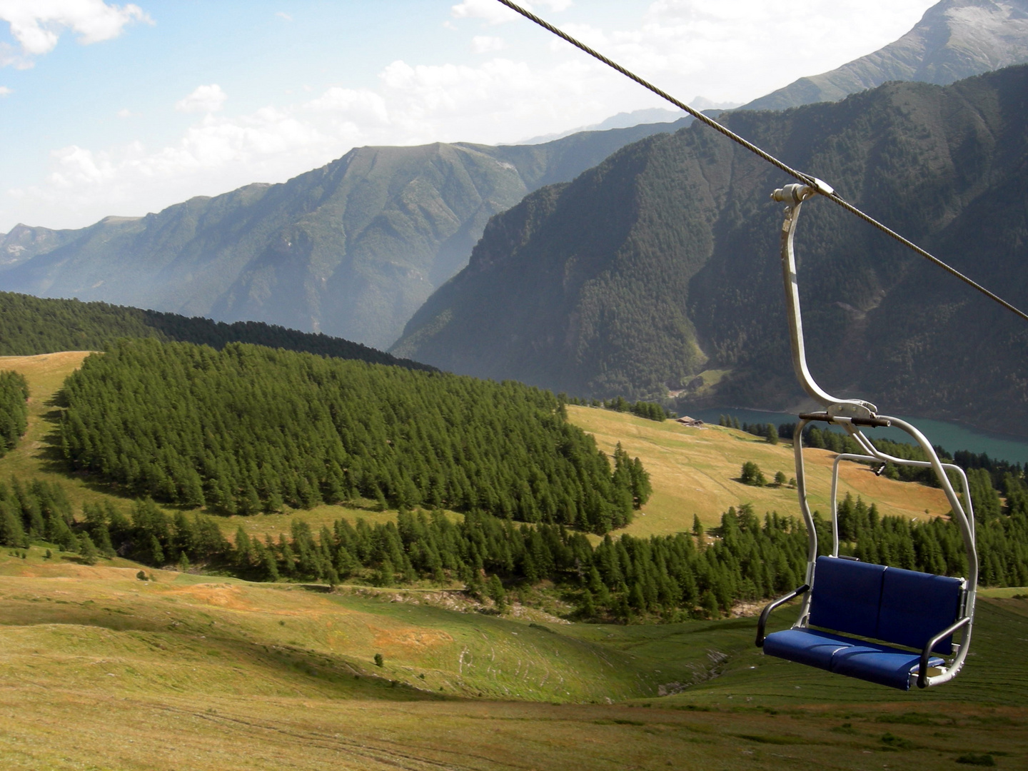 Seggiovia d' estate Foto % Immagini| paesaggi, montagna ...