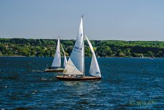 Segler am Ammersee