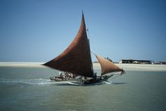 Segler auf dem Meer vor Sao Luiz - Maranhao