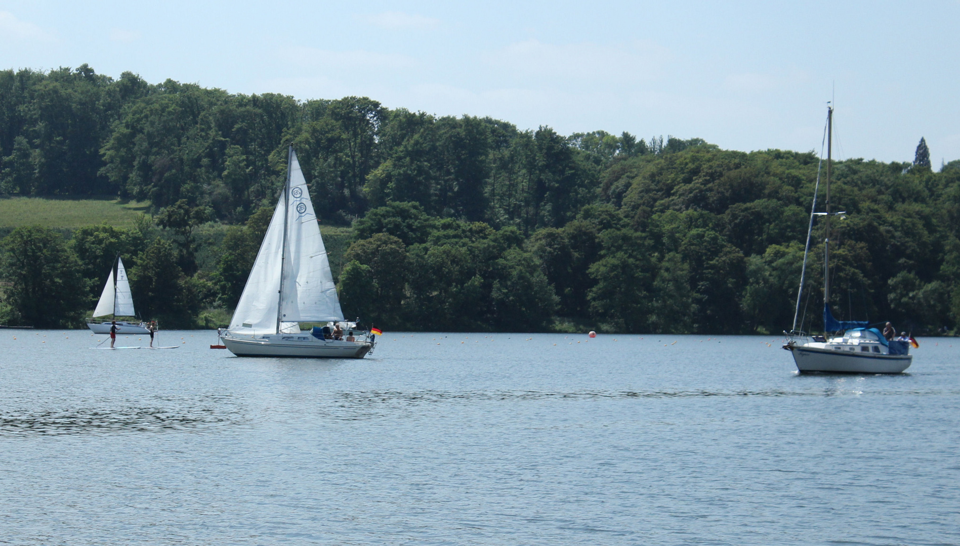 Segler auf demSee