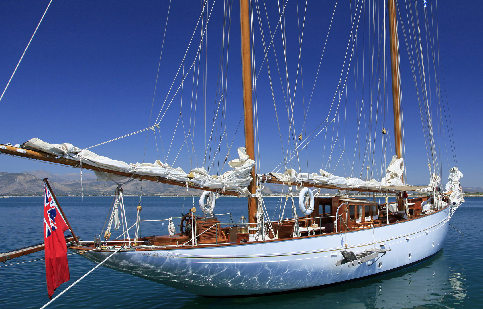 Segler im Argolischen Golf (Nafplio)