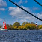 Segler im Fischereihafen